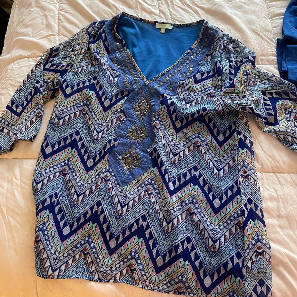 Jemma Beaded Long Sleeved Shirt